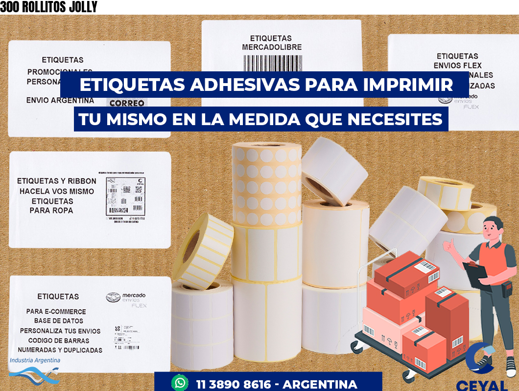 300 ROLLITOS JOLLY