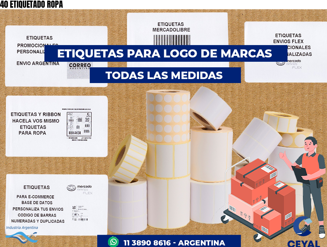 40 ETIQUETADO ROPA