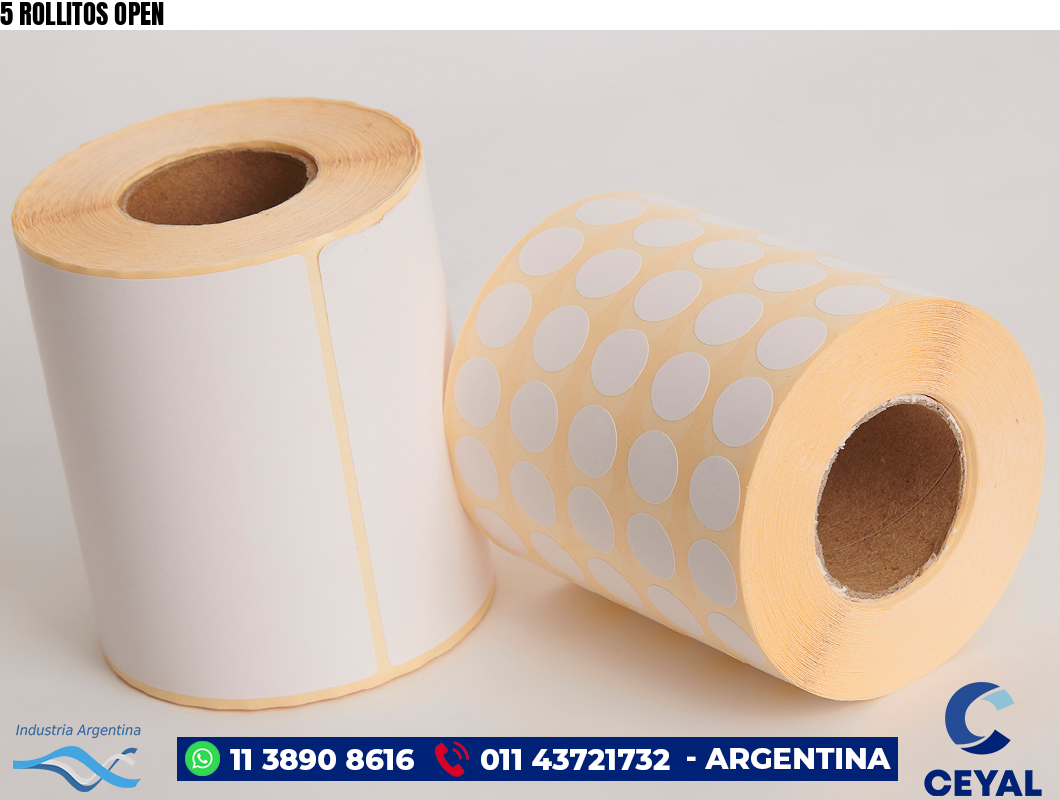 5 ROLLITOS OPEN