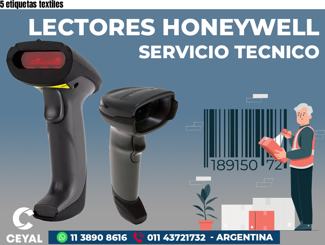 5 etiquetas textiles