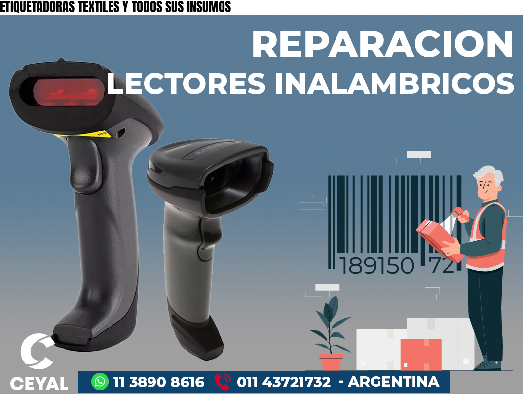 ETIQUETADORAS TEXTILES Y TODOS SUS INSUMOS