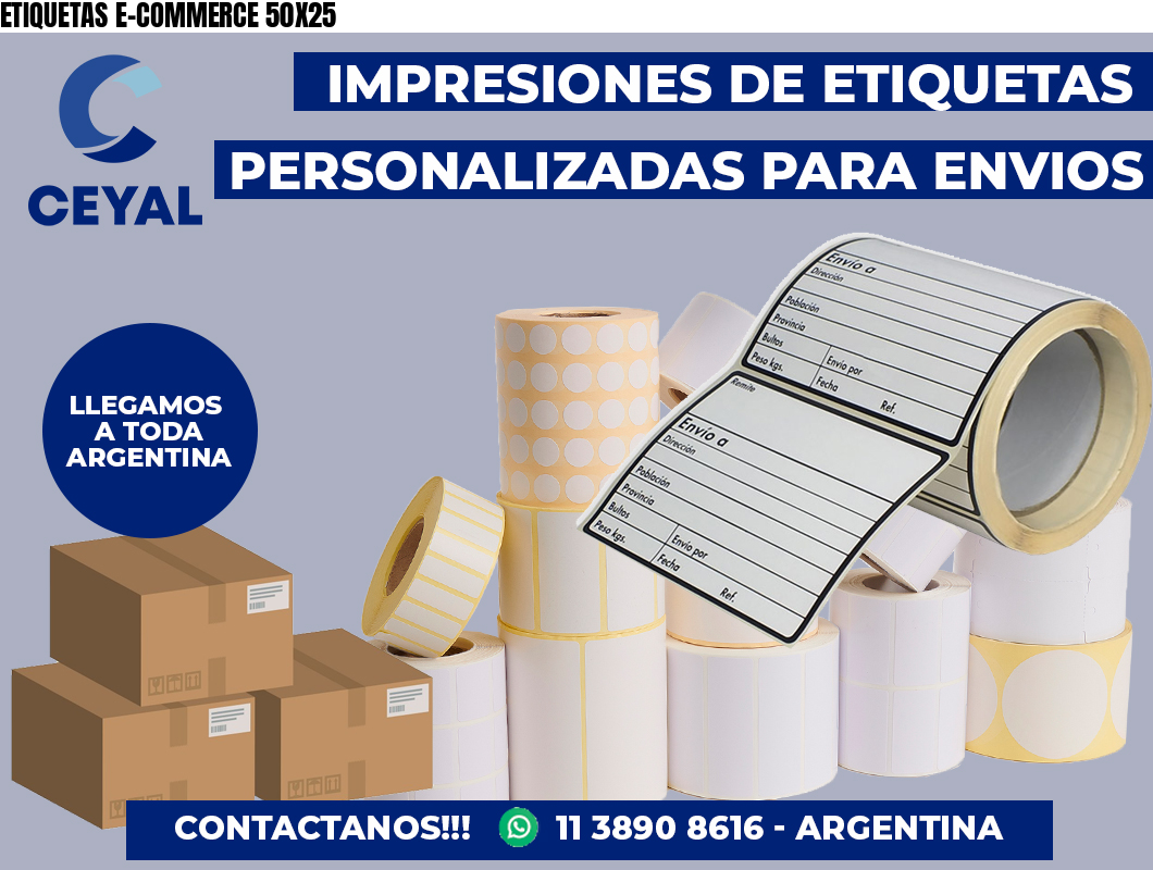 ETIQUETAS E-COMMERCE 50X25