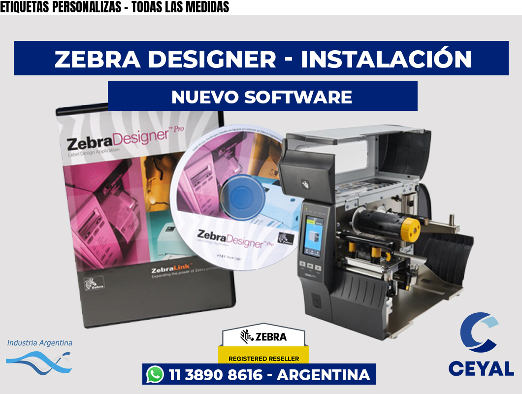 ETIQUETAS PERSONALIZAS - TODAS LAS MEDIDAS