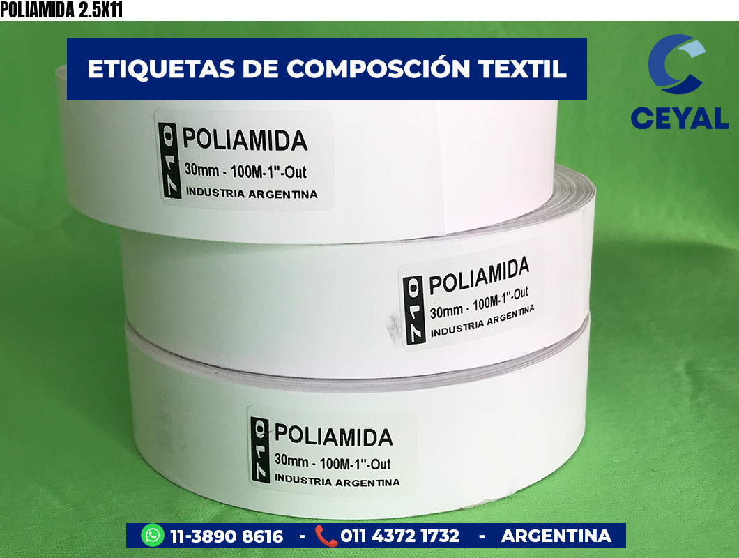 POLIAMIDA 2.5X11