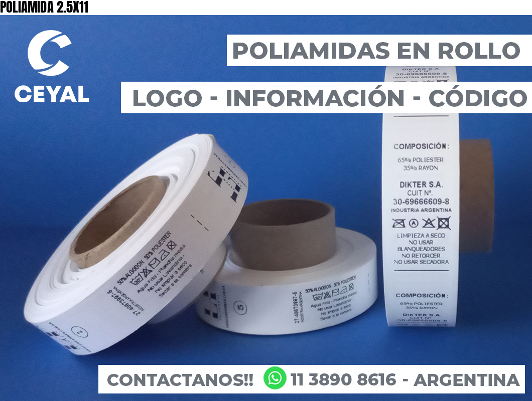 POLIAMIDA 2.5X11