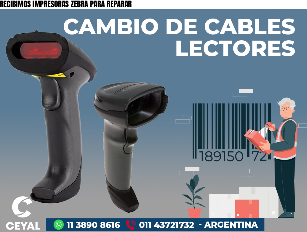 RECIBIMOS IMPRESORAS ZEBRA PARA REPARAR