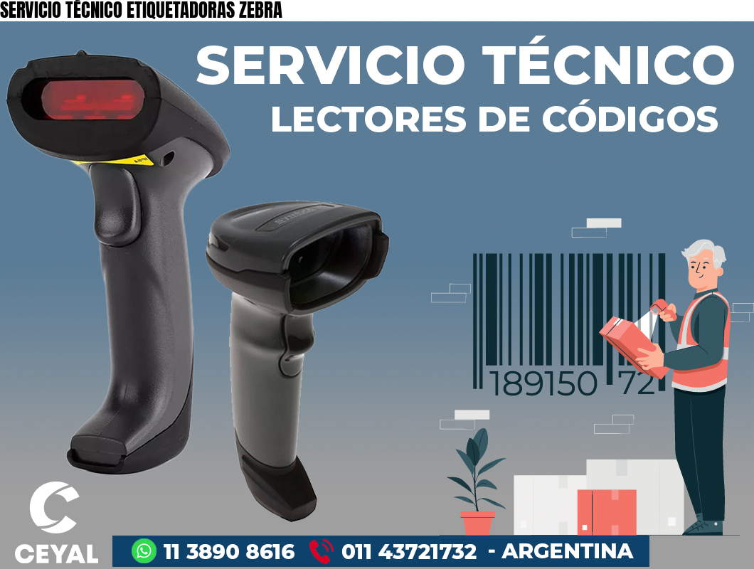SERVICIO TÉCNICO ETIQUETADORAS ZEBRA