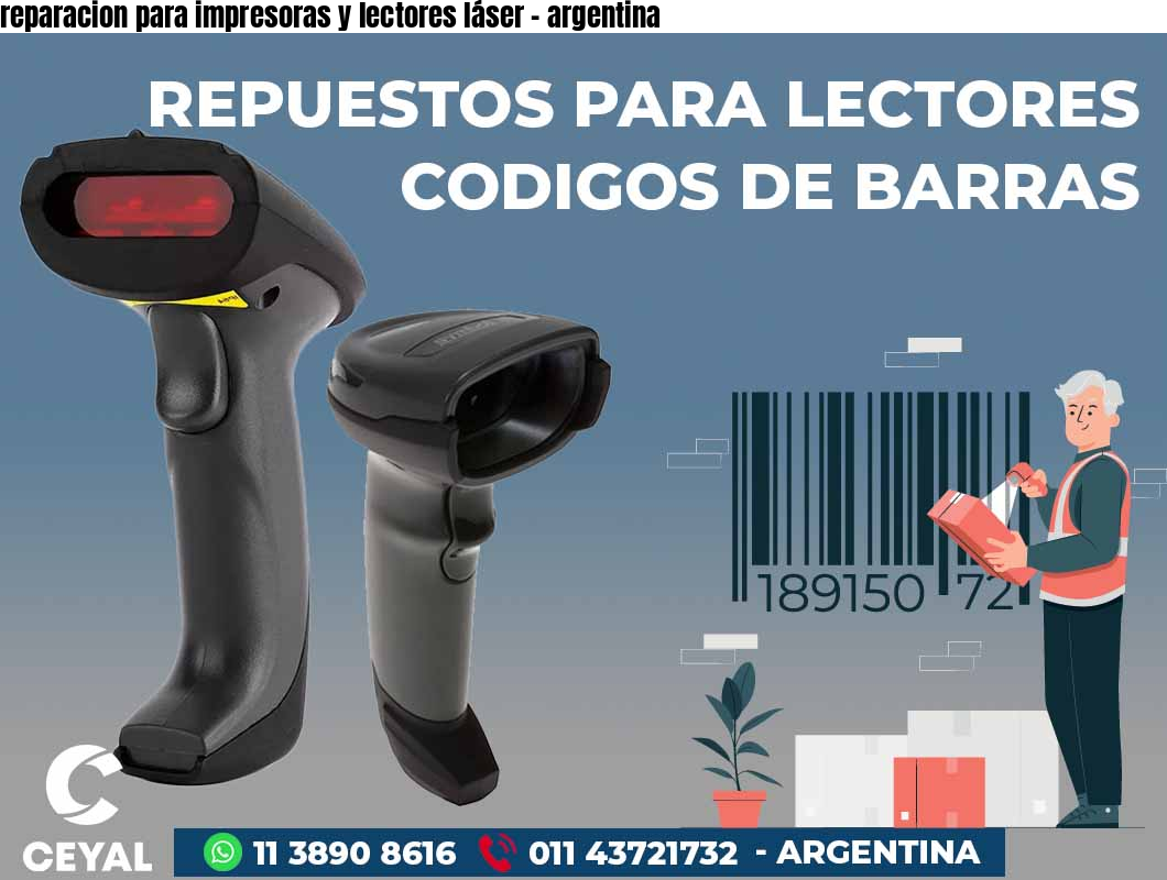 reparacion para impresoras y lectores láser - argentina
