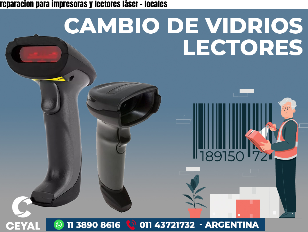 reparacion para impresoras y lectores láser - locales