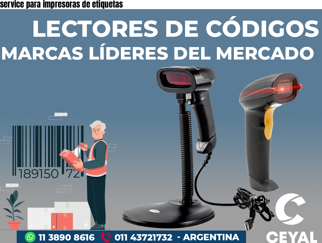 service para impresoras de etiquetas