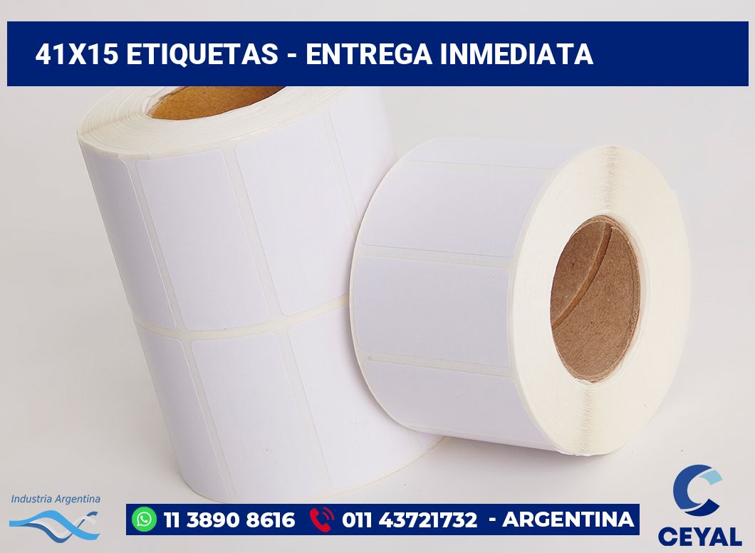 41x15 Etiquetas
