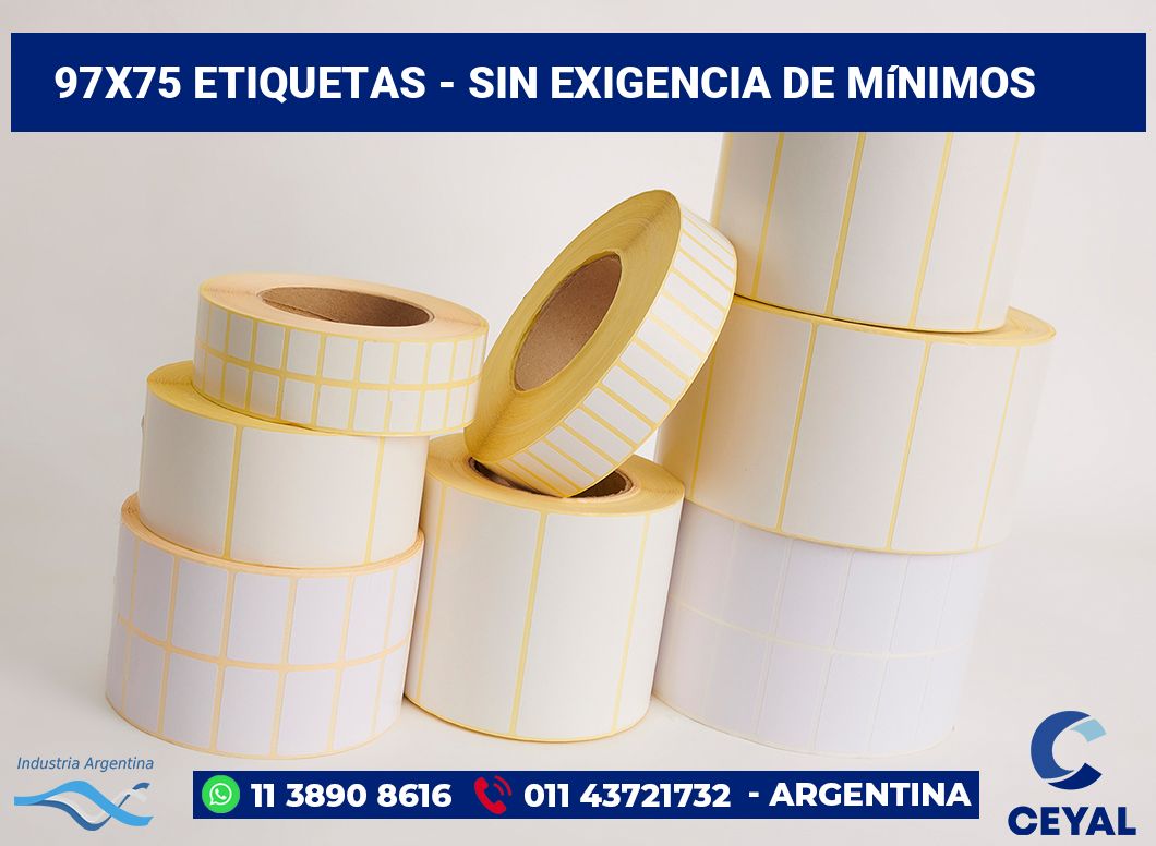 97x75 Etiquetas