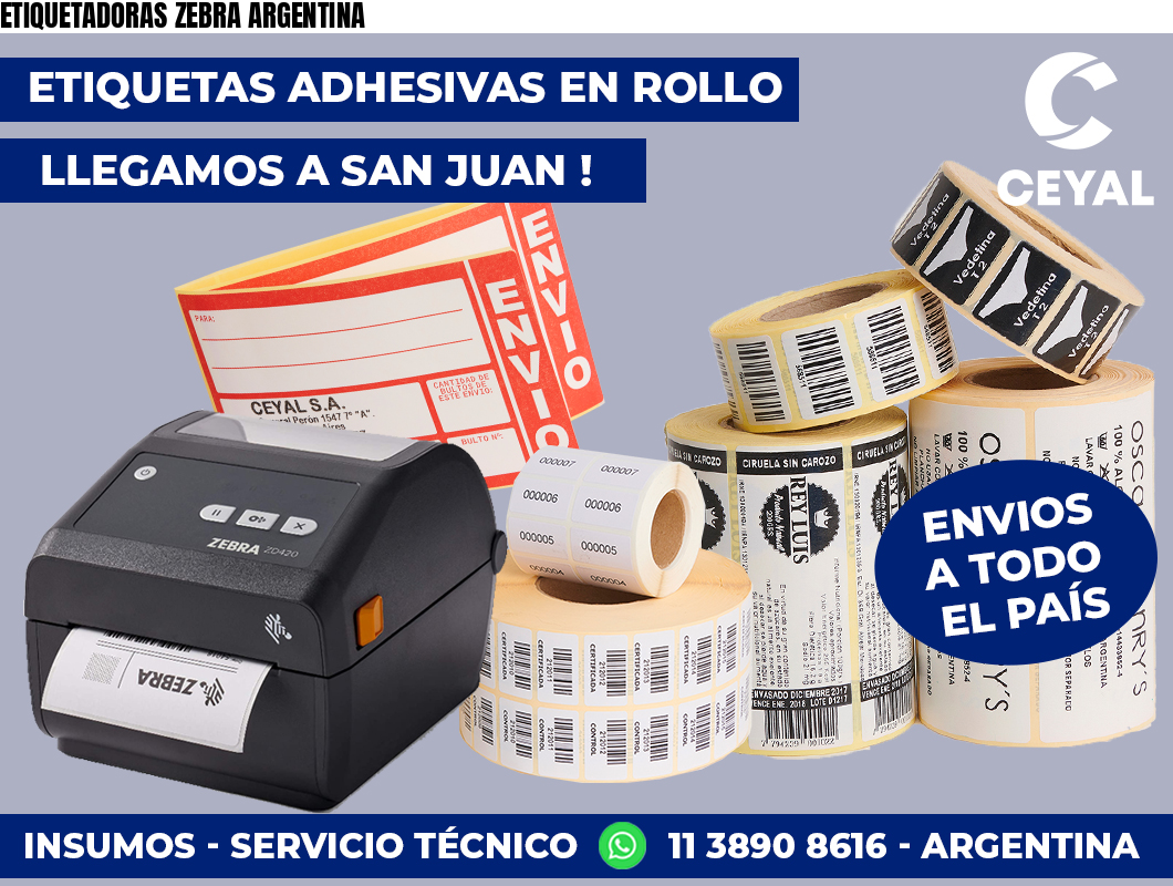 ETIQUETADORAS ZEBRA ARGENTINA
