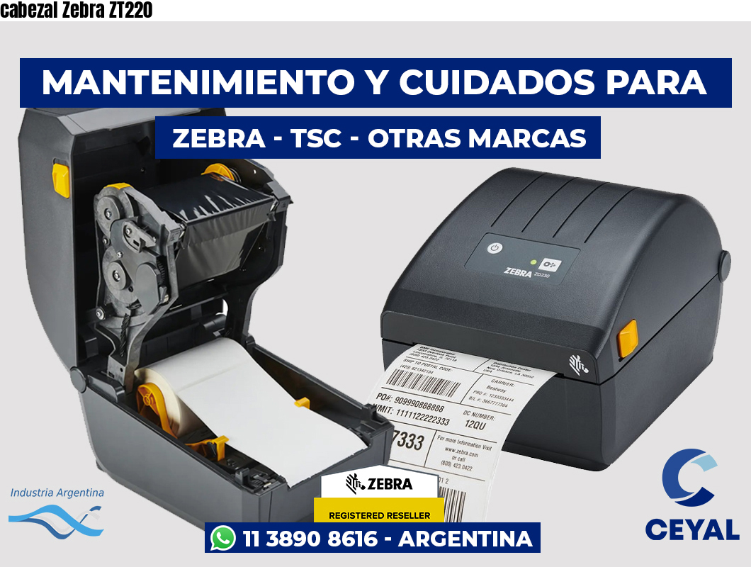 cabezal Zebra ZT220