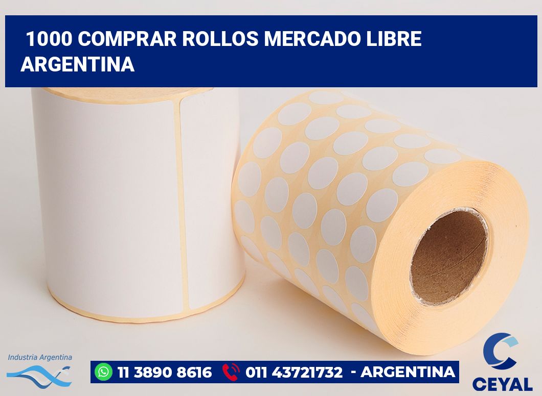 1000 Comprar rollos mercado libre argentina