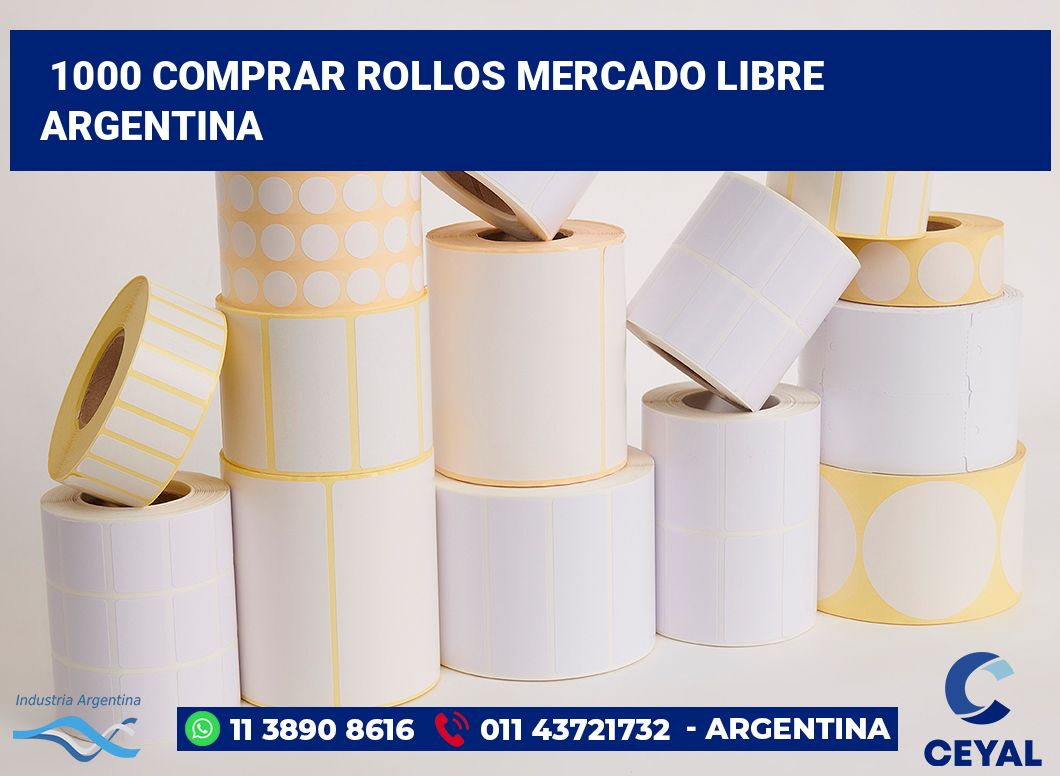 1000 Comprar rollos mercado libre argentina