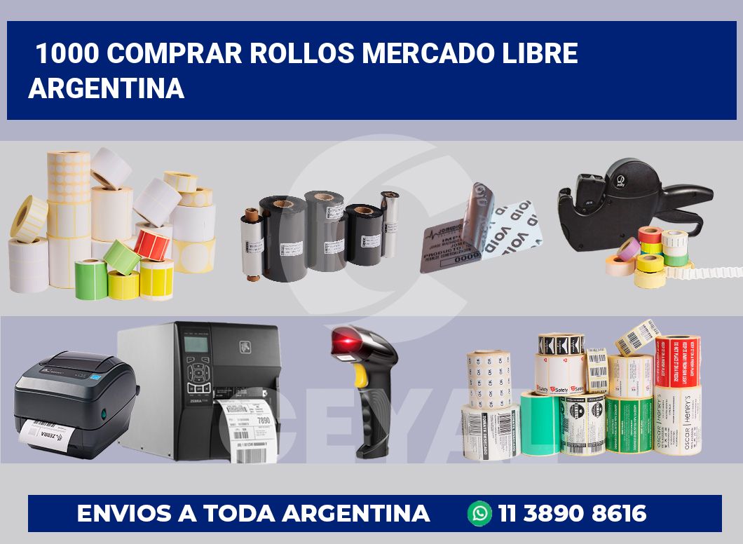 1000 Comprar rollos mercado libre argentina