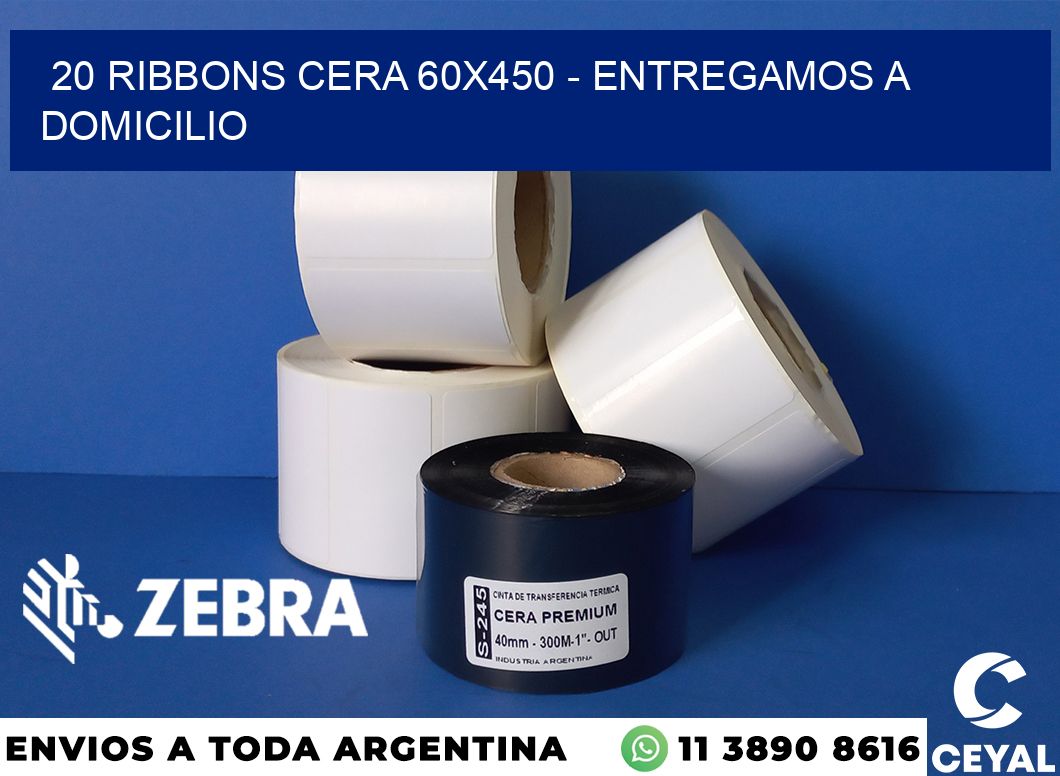 20 Ribbons cera 60x450 - entregamos a domicilio