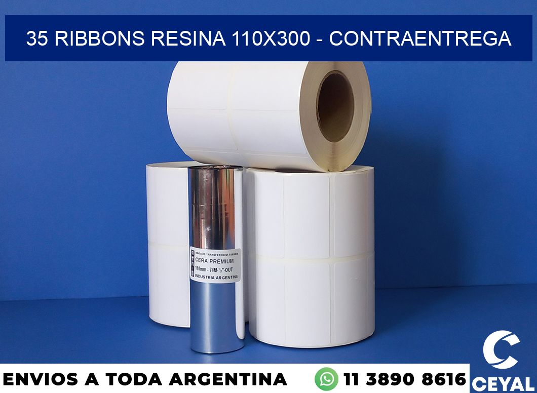 35 Ribbons resina 110×300 – contraentrega