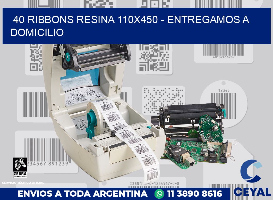 40 Ribbons resina 110x450 - entregamos a domicilio