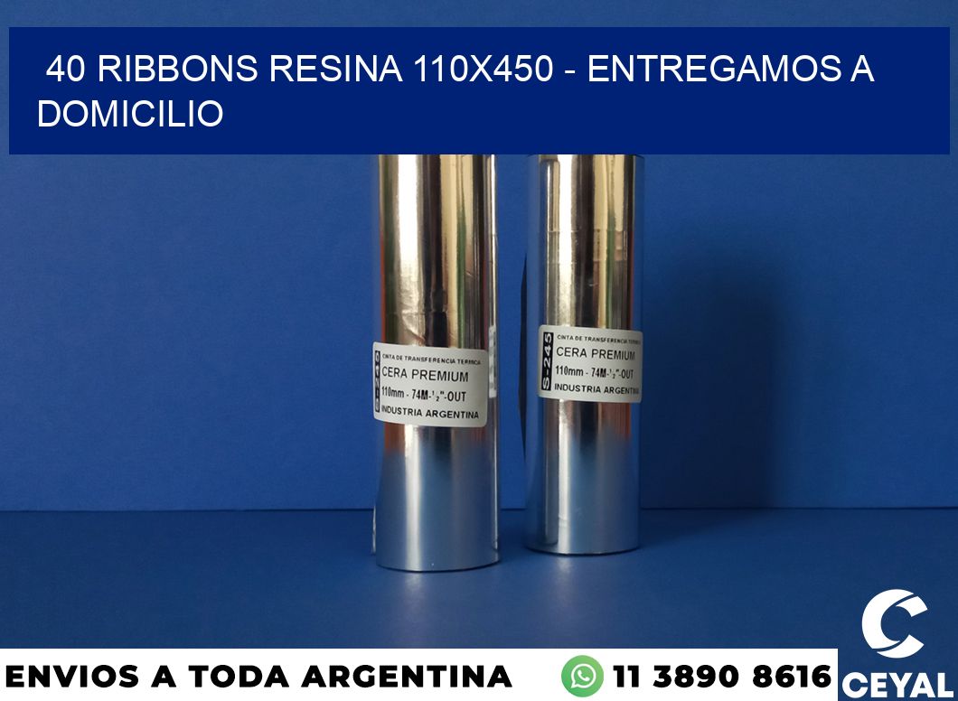 40 Ribbons resina 110×450 – entregamos a domicilio