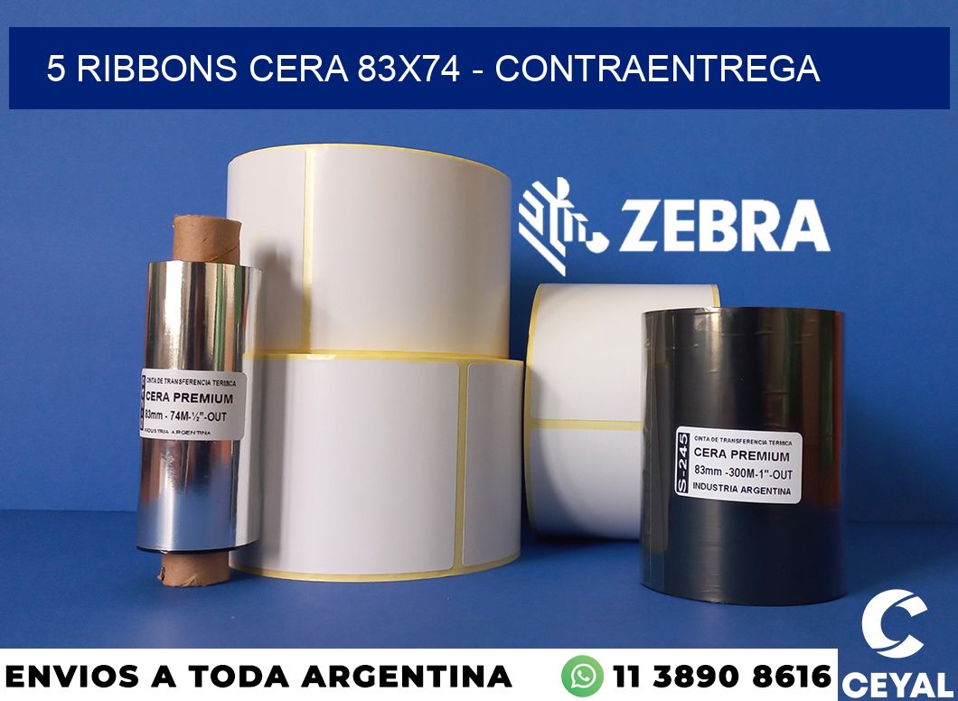 5 Ribbons cera 83x74 - contraentrega