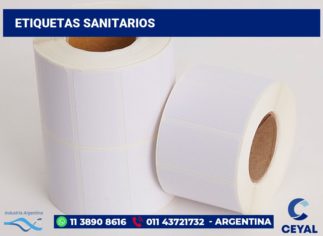 Etiquetas Sanitarios