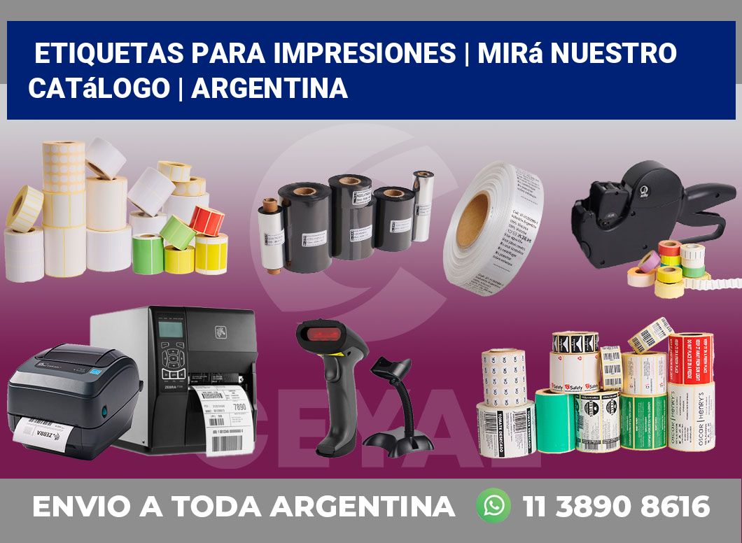 Etiquetas para impresiones | Mirá nuestro catálogo | Argentina
