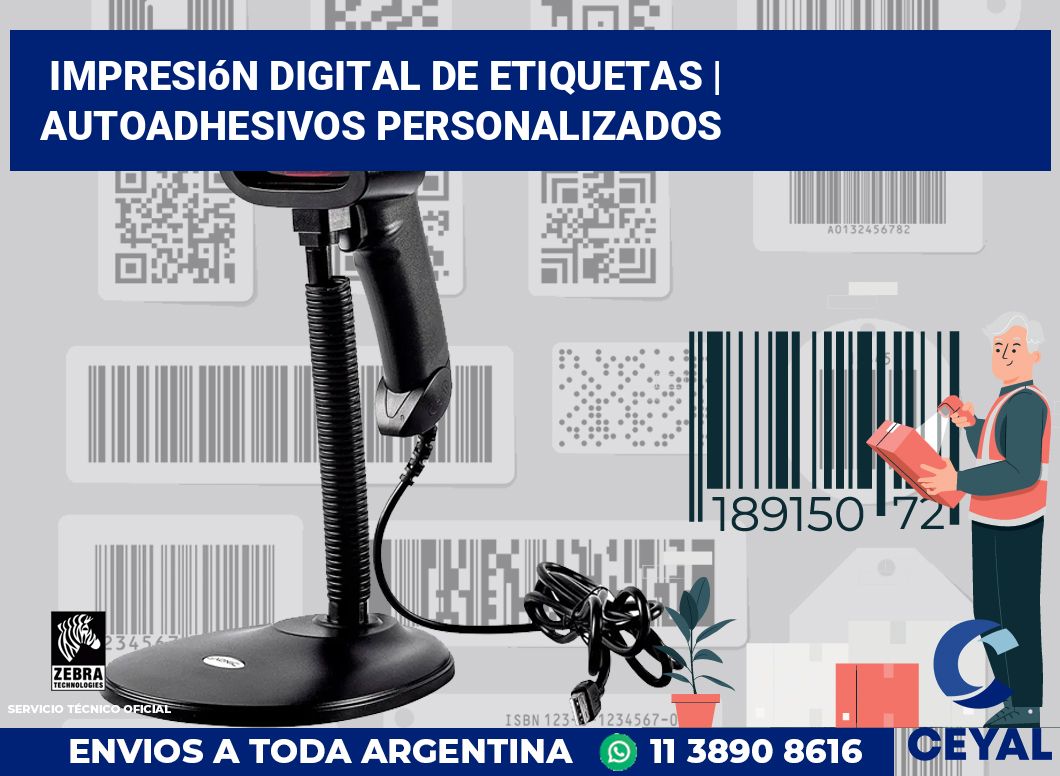 Impresión digital de etiquetas | Autoadhesivos personalizados