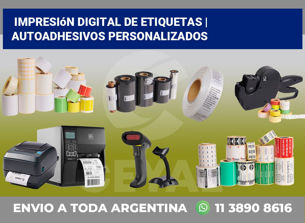 Impresión digital de etiquetas | Autoadhesivos personalizados