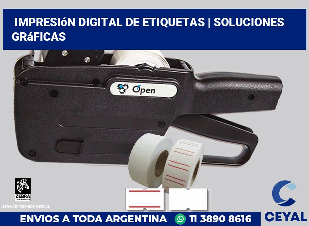 Impresión digital de etiquetas | Soluciones gráficas