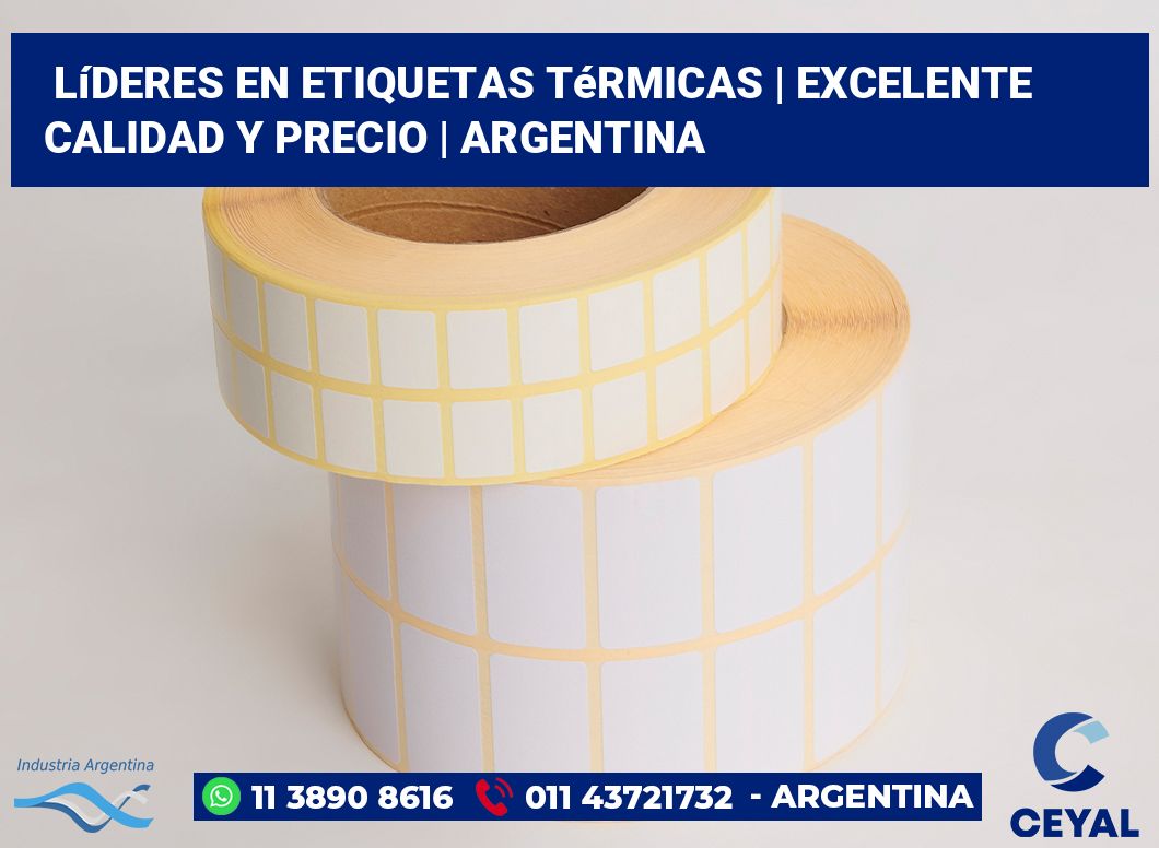 Líderes en etiquetas térmicas | Excelente calidad y precio | Argentina