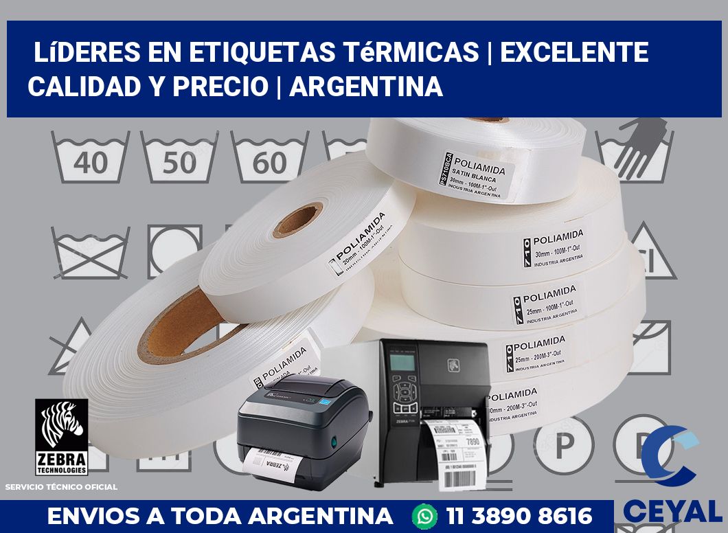 Líderes en etiquetas térmicas | Excelente calidad y precio | Argentina