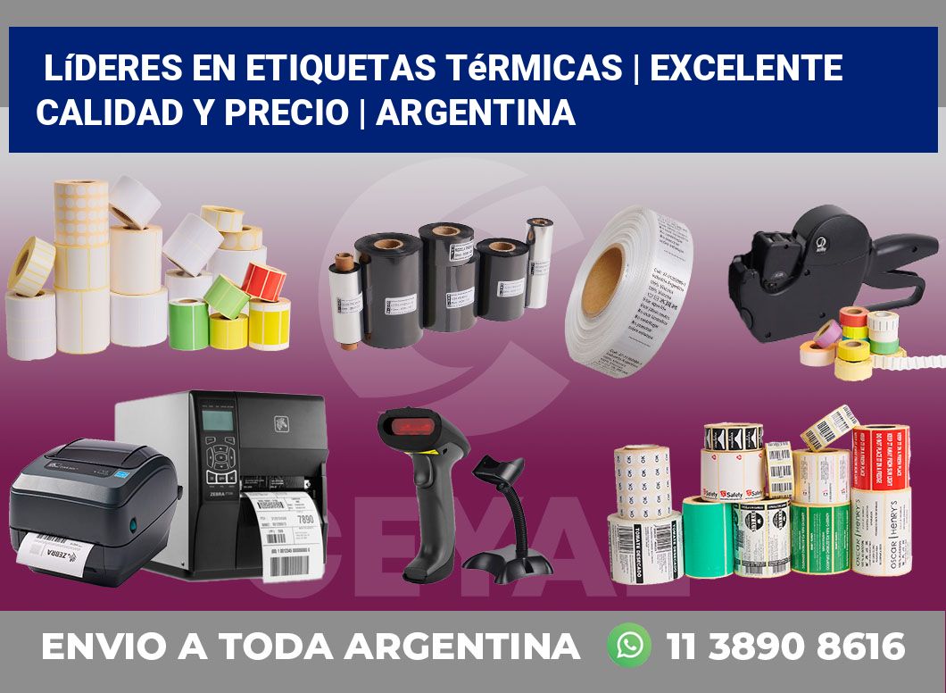 Líderes en etiquetas térmicas | Excelente calidad y precio | Argentina