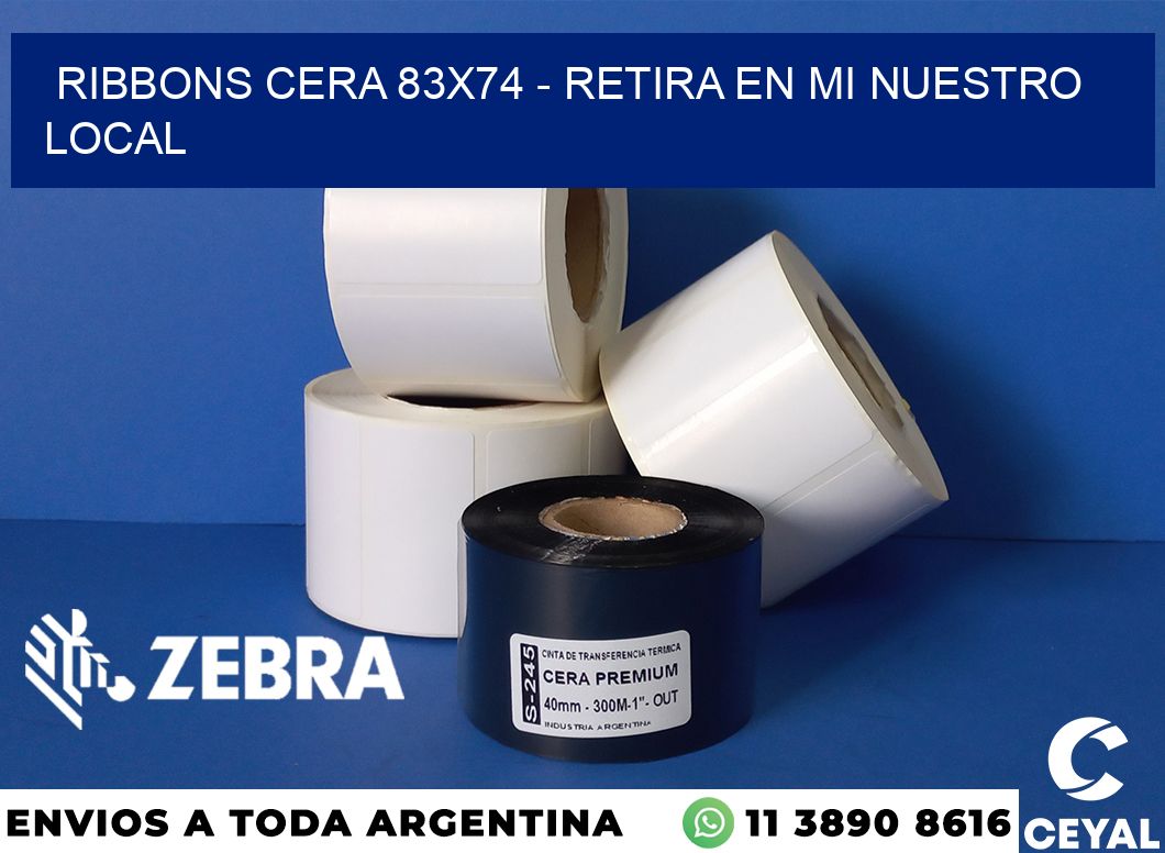 Ribbons cera 83x74 - retira en mi nuestro local