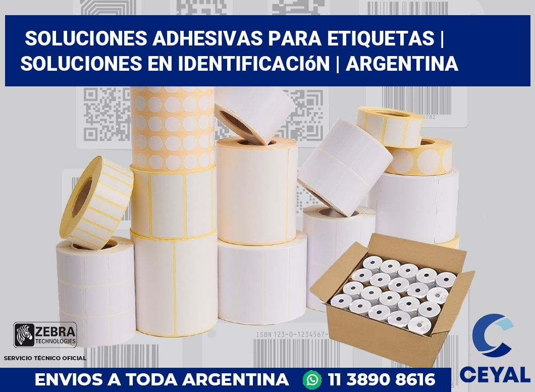 Soluciones adhesivas para etiquetas | Soluciones en identificación | Argentina