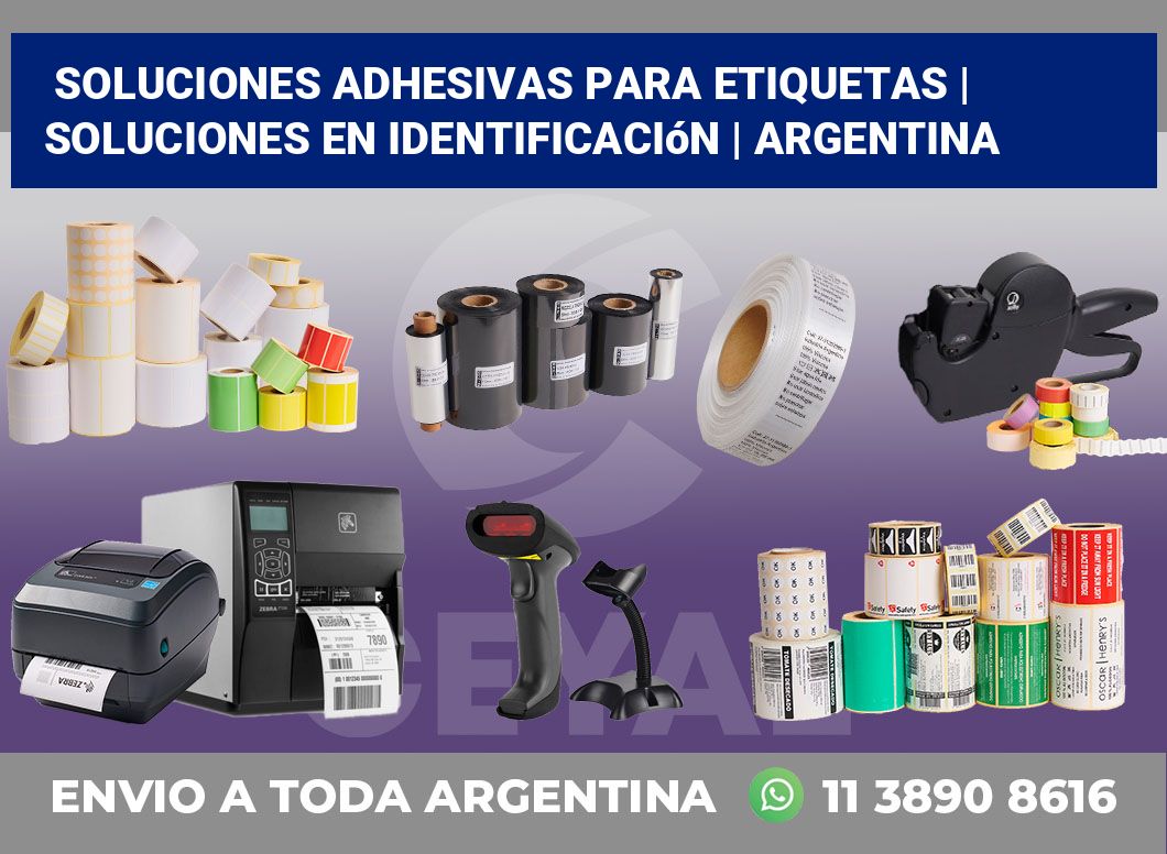 Soluciones adhesivas para etiquetas | Soluciones en identificación | Argentina