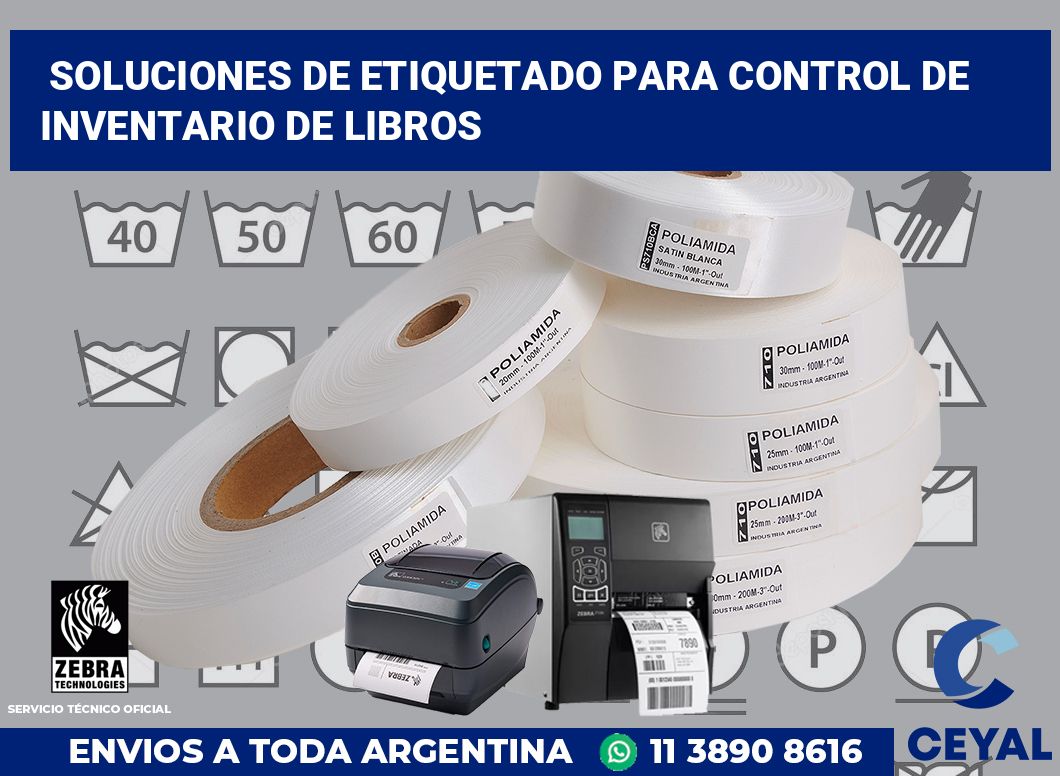 Soluciones de Etiquetado para Control de Inventario de Libros