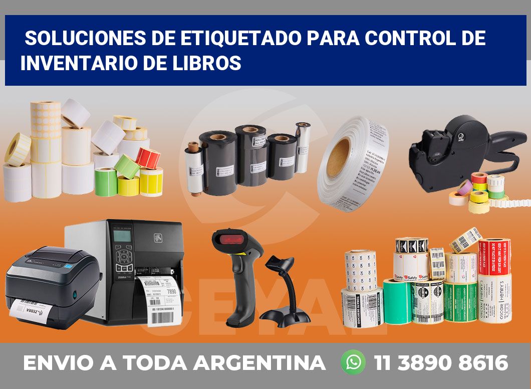 Soluciones de Etiquetado para Control de Inventario de Libros