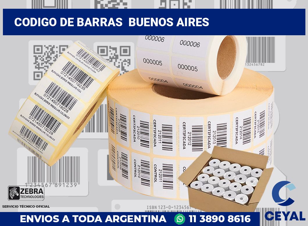codigo de barras  Buenos Aires