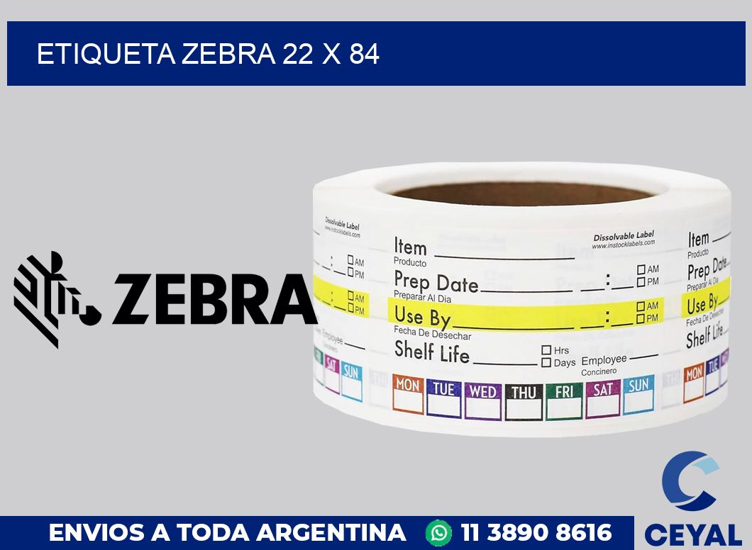 etiqueta zebra 22 x 84