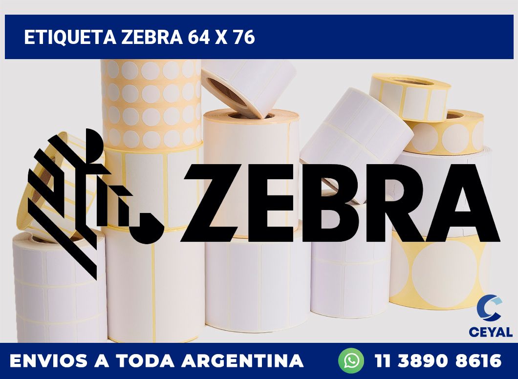 etiqueta zebra 64 x 76
