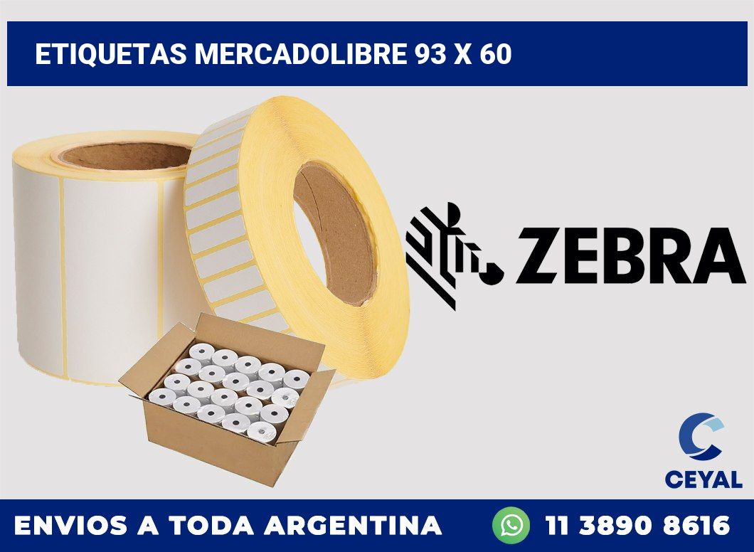 etiquetas mercadolibre 93 x 60