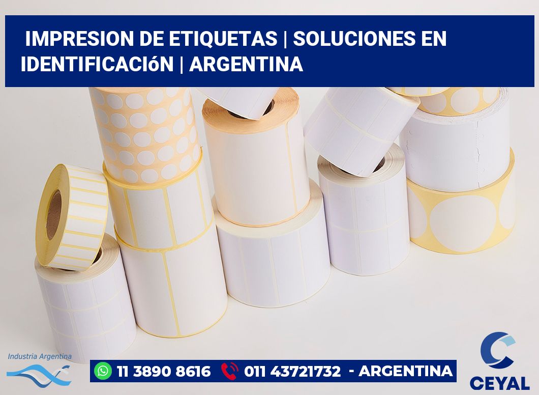 impresion de etiquetas | Soluciones en identificación | Argentina
