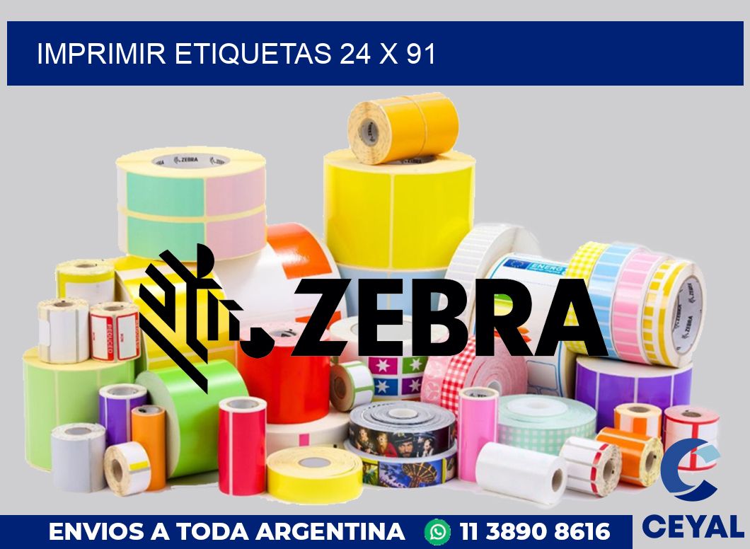imprimir etiquetas 24 x 91