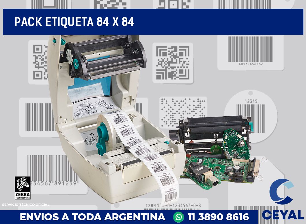 pack etiqueta 84 x 84