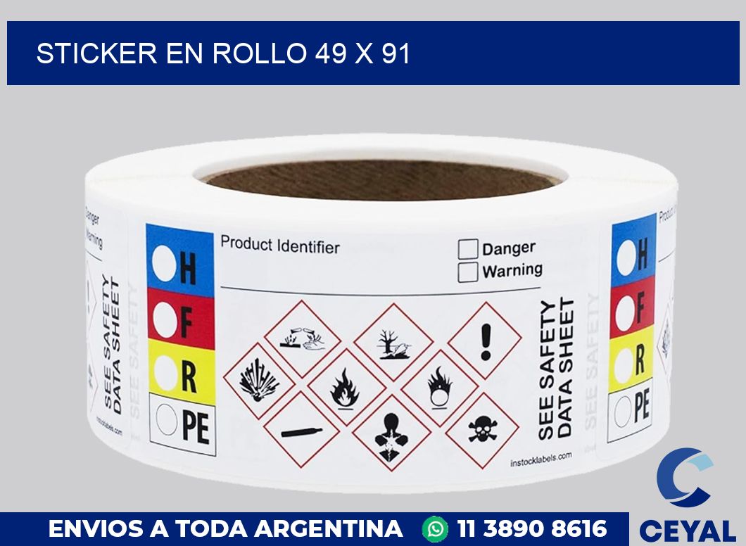 sticker en rollo 49 x 91