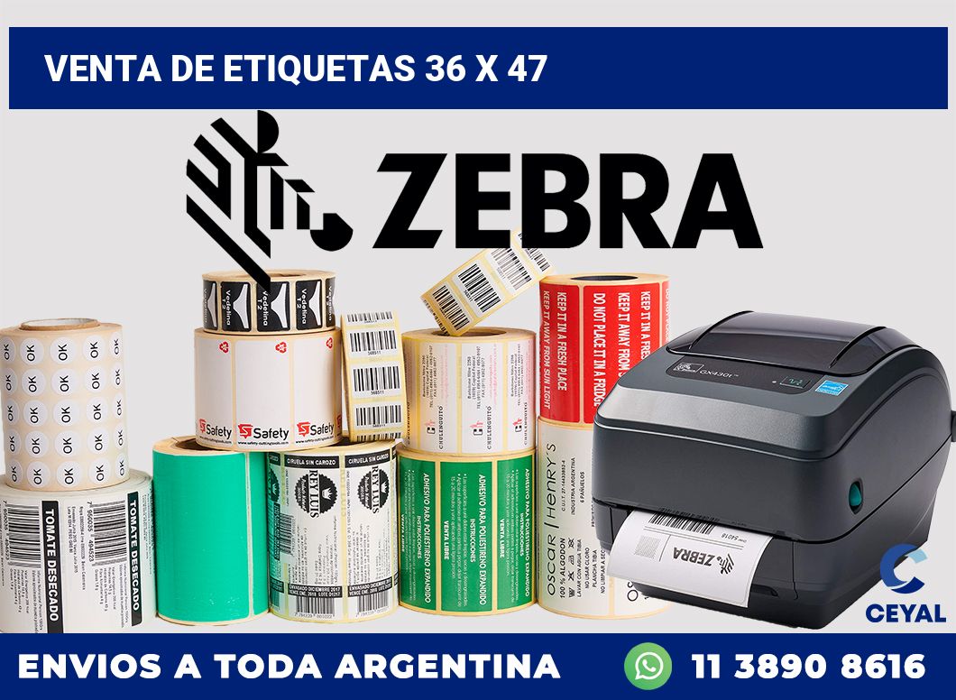 venta de etiquetas 36 x 47