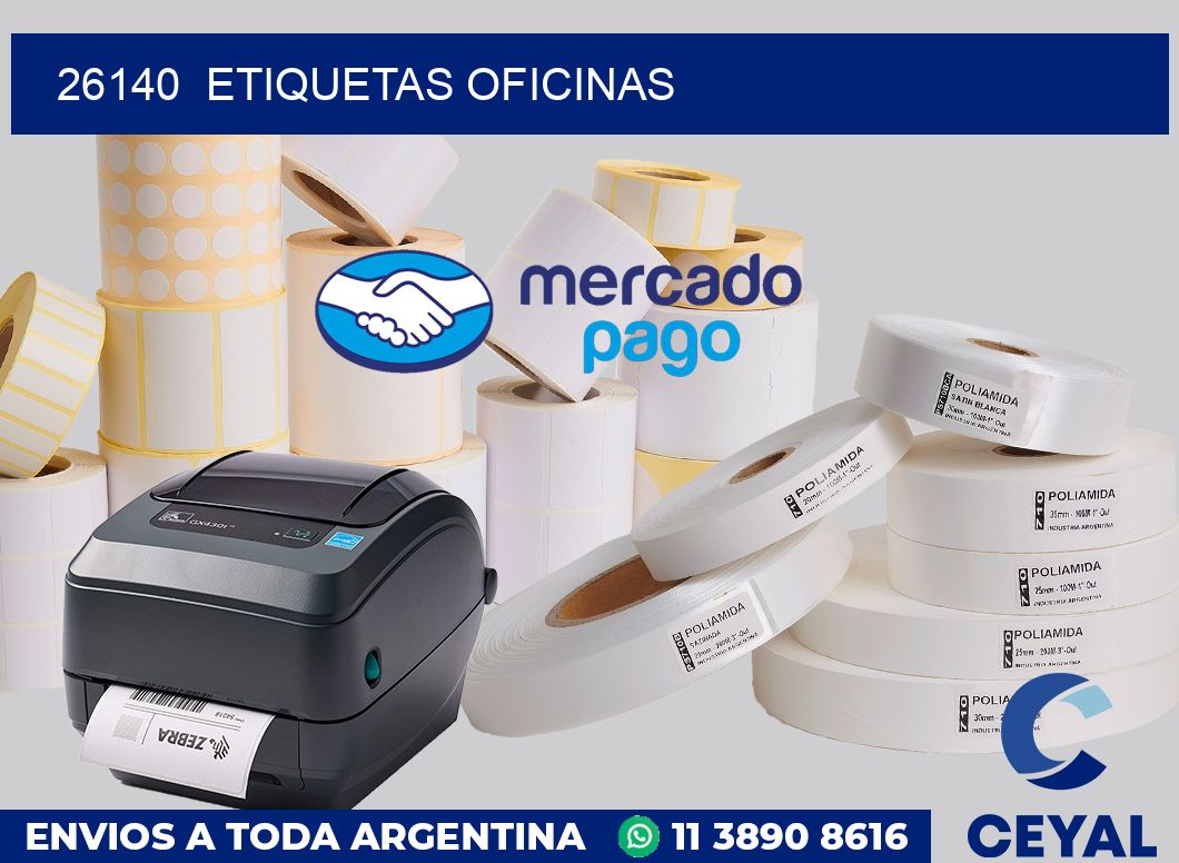 26140 Etiquetas oficinas