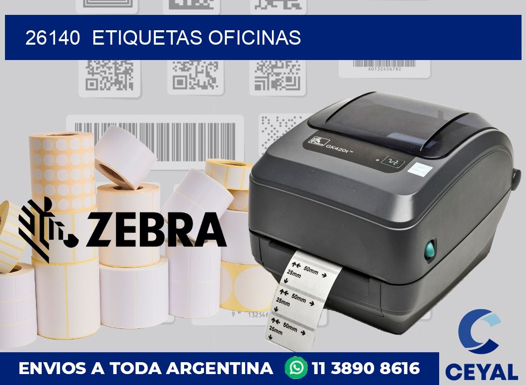 26140 Etiquetas oficinas